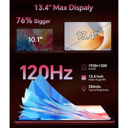 Teclast T65 Plus 13,4 polegadas 8GB/256GB WiFi + 4G Vermelho - características do ecrã