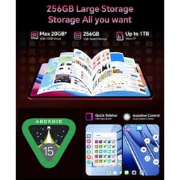 Teclast T65 Plus 13,4 polegadas 8GB/256GB WiFi + 4G Vermelho - memória e sistema operativo
