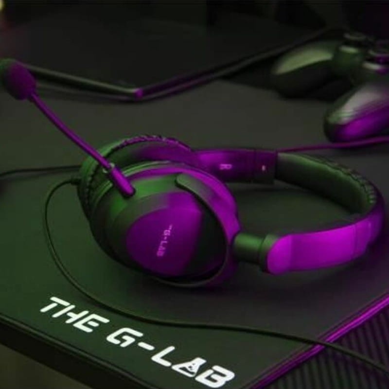 The G-Lab Korp Carbon Negro - Auriculares Gaming - Ítem4