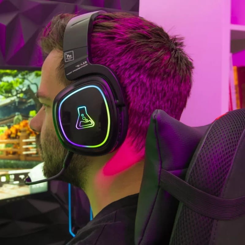 The G-Lab Korp Promethium Wireless RVB Noir - Casque de jeu - Ítem4