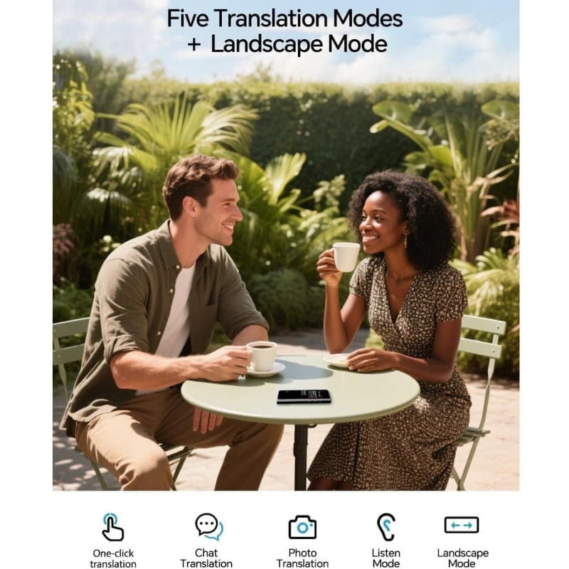 Timekettle T1 Versión 2025 Gris - Traductor Portátil - modos de traducción
