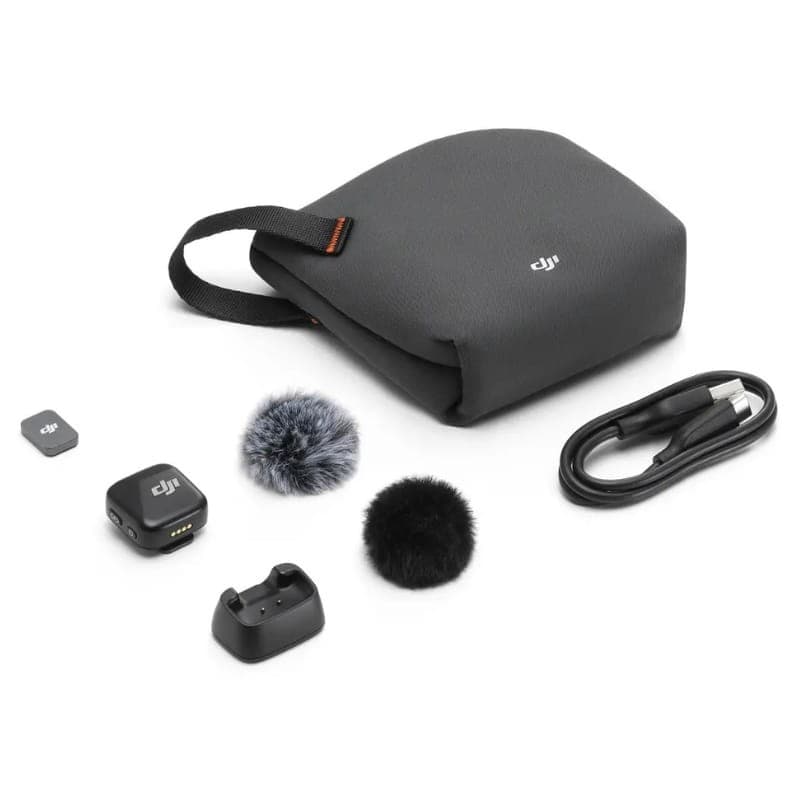 Émetteur DJI Mic Mini - contenu de la boîte
