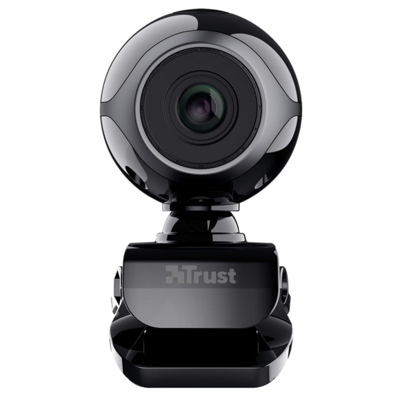 Trust Exis Webcam 0,3 MP com Microfone Preto - Item1