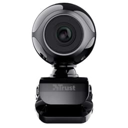 Trust Exis Webcam 0,3 MP con Micrófono Negro - vista frontal