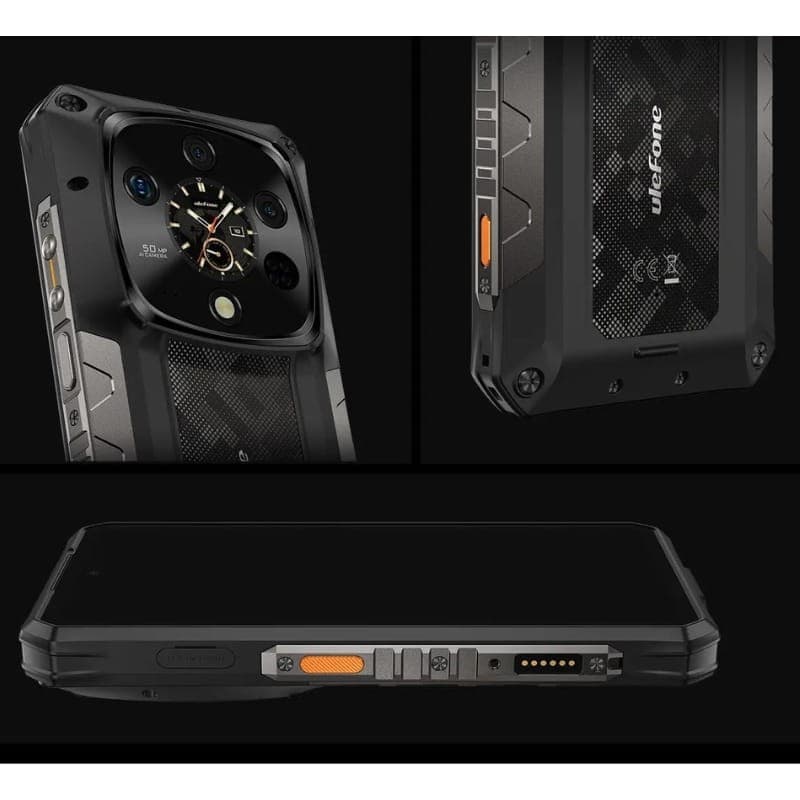 Ulefone Armor 28 Ultra Thermal Version 5G 16Go/1To Noir - détails de la conception