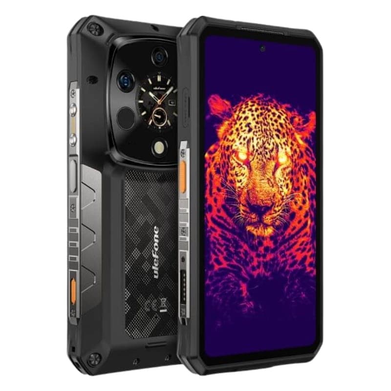 Ulefone Armor 28 Ultra Thermal Version 5G 16Go/1To Noir - Vue à 45 degrés