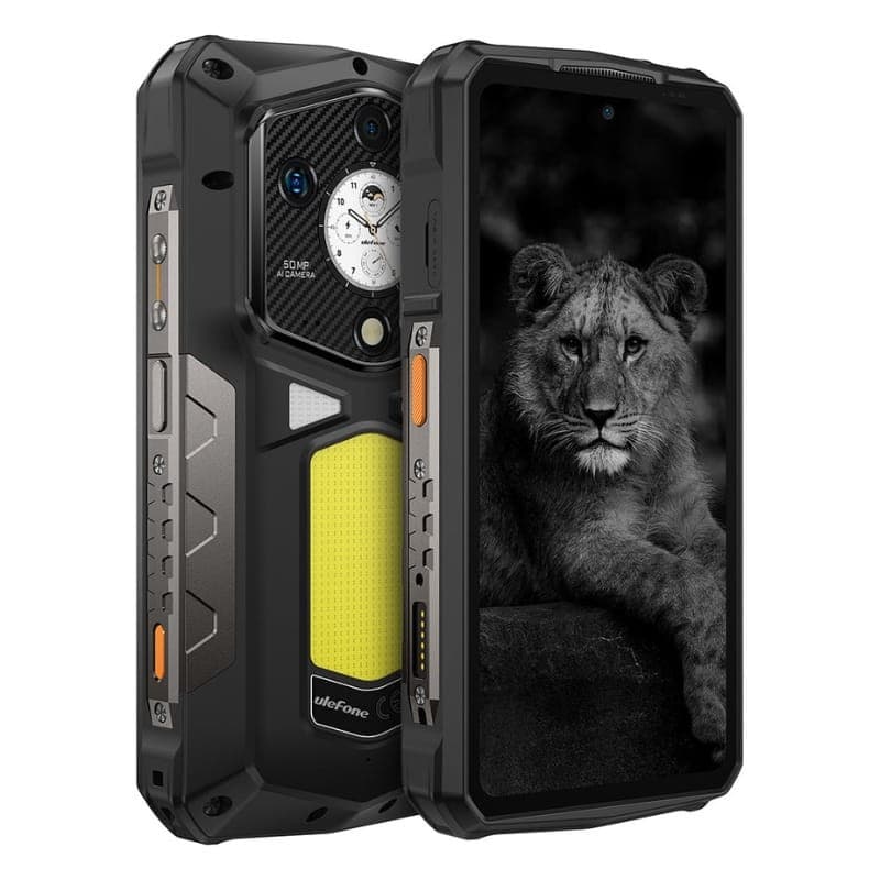 Ulefone Armor 29 Pro 5G Dual SIM 16GB/512GB Preto - vista a 45 graus