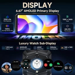 Ulefone Armor 29 Ultra 5G 16Go/1To - double écran