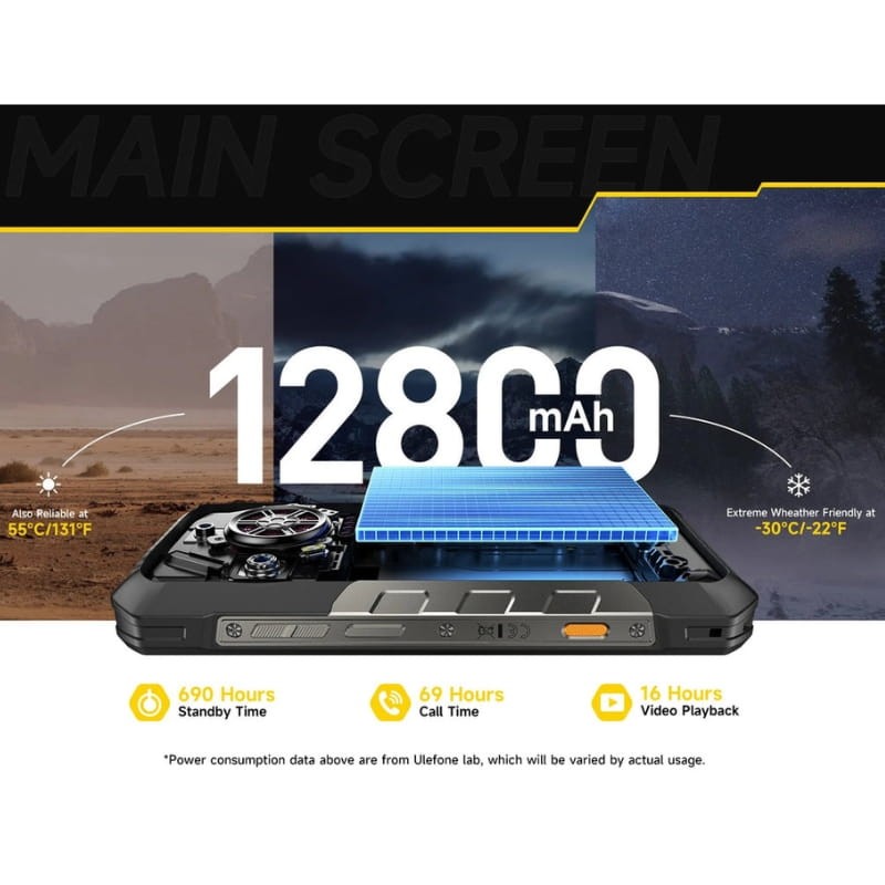 Ulefone Armor 30 Pro 5G 16GB/512GB Preto - Item5