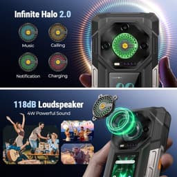 Ulefone Armor 33 12Go/512Go Rugged - haut-parleur puissant