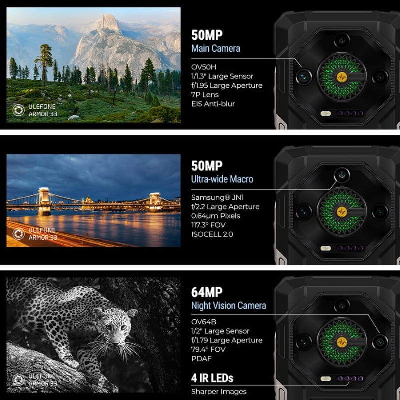 Ulefone Armor 33 12GB/512GB Rugged - Ítem5