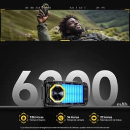 Ulefone Armor Mini 20 8GB/256GB Preto - capacidade da bateria