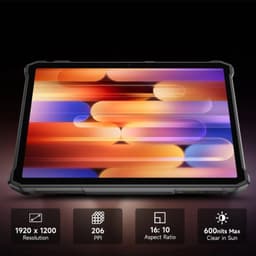 Ulefone Armor Pad 5 Ultra 11 12GB/512GB 5G com projetor resistente - ecrã