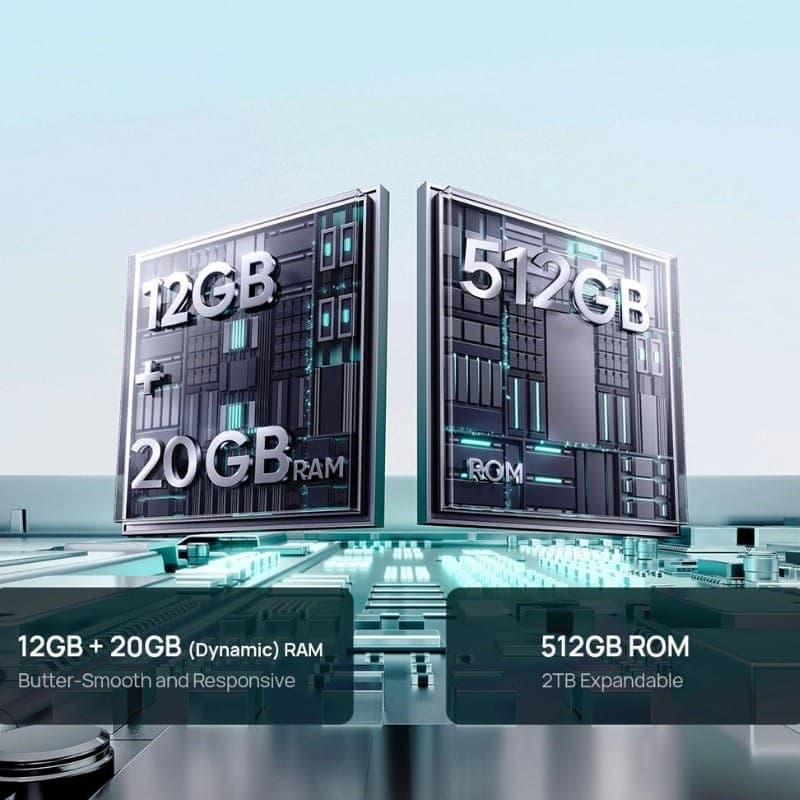 Ulefone Armor Pad 5 Ultra 11 12GB/512GB 5G com projetor resistente - capacidade de memória