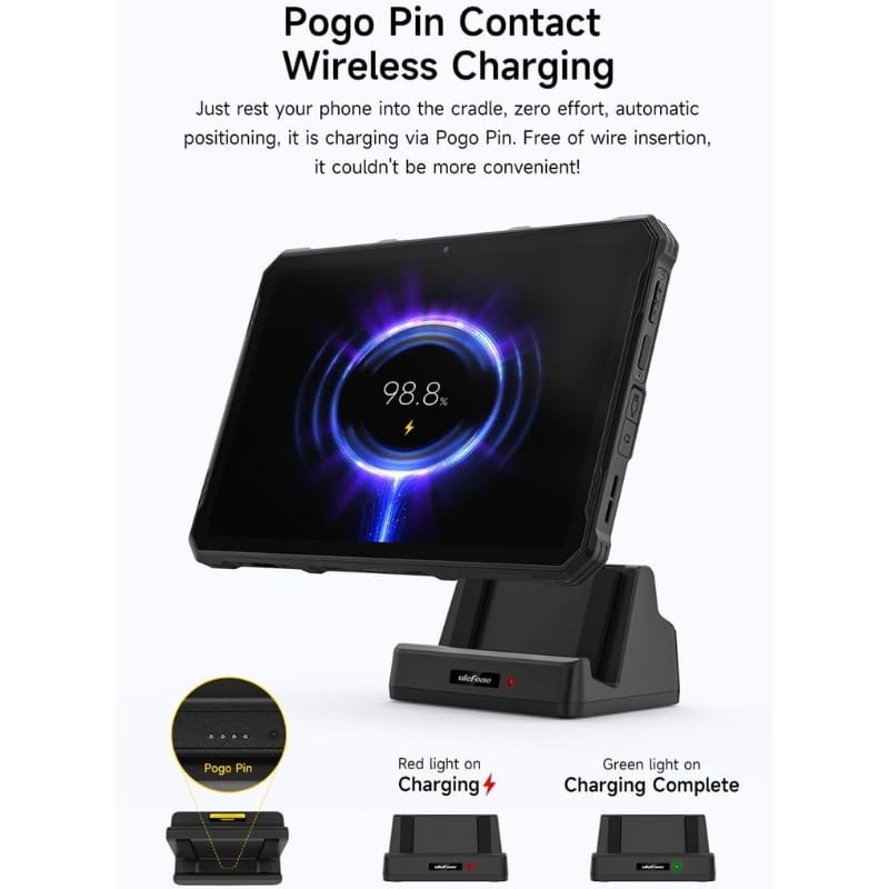 Ulefone Desk Charging Dock 10W para Armor Pad 4 Series - Item5