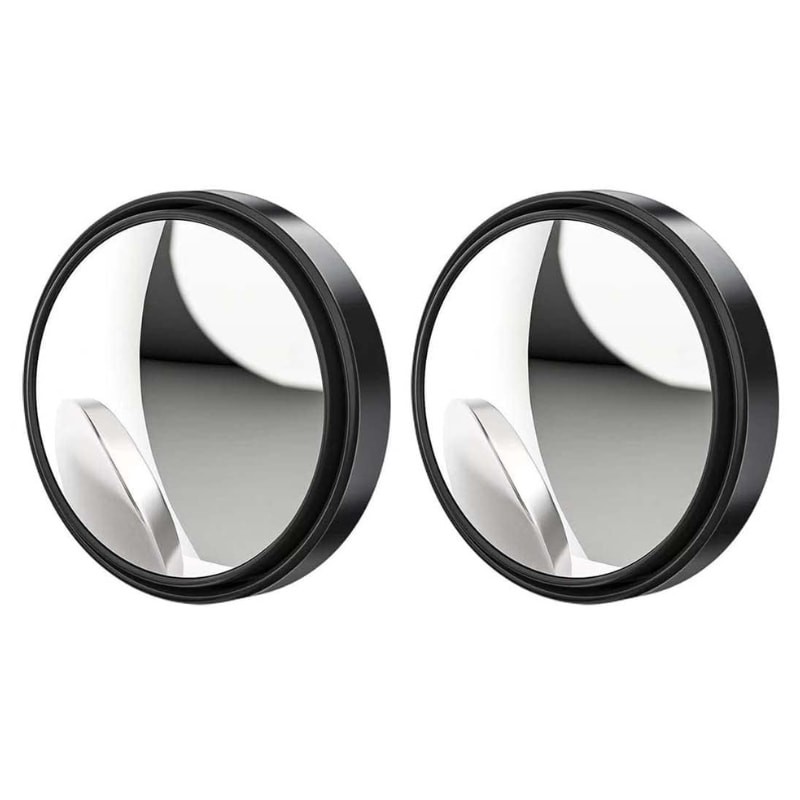 Uni-Fine Blind Spot 2 peças Preto - Espelho para ponto cego para automóvel - Item