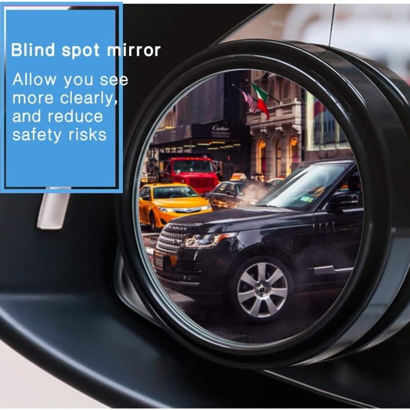 Uni-Fine Blind Spot 2 peças Preto - Espelho para ponto cego para automóvel - Item5