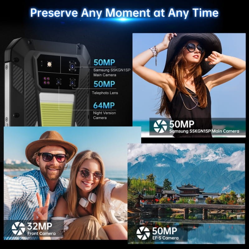 Unihertz 8849 Shark 3 5G 16GB/512GB Negro Rugged - Ítem6