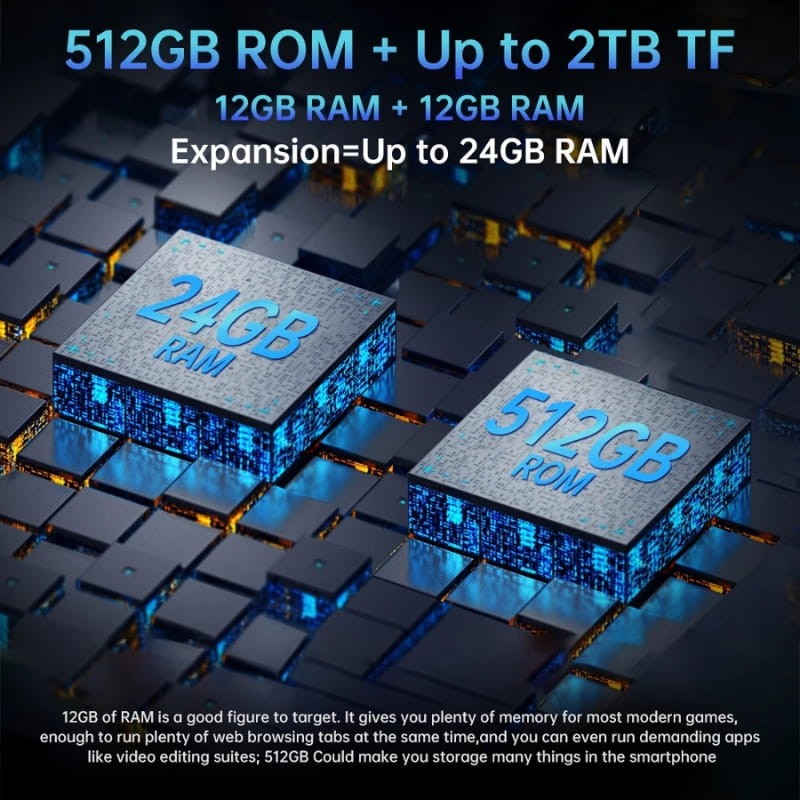 Unihertz 8849 TANK Pad E 10,95 12 GB/512 GB 4G Rugged com Projetor - Item4