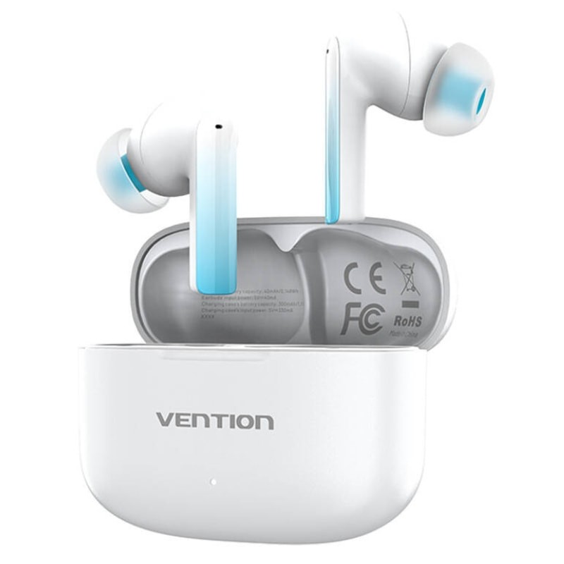 Vention Elf E04 Branco - Auscultadores Bluetooth - Item