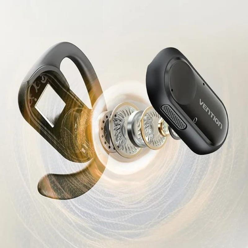 Vention OpenBeat O11 Preto - Auscultadores Bluetooth - detalhes do controlador