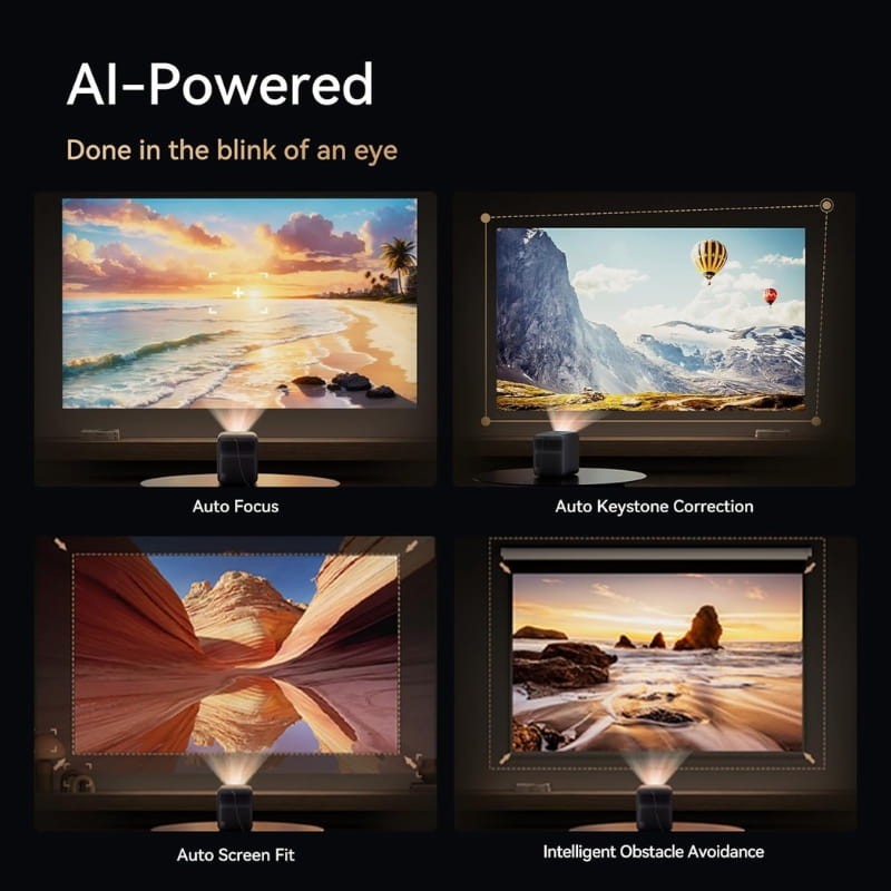 Wanbo 2025 Mozart 1 Pro New Android TV 11 Bleu Foncé - Ítem5