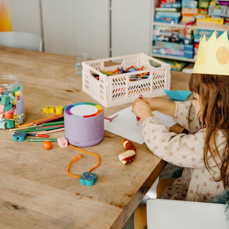 Wobie Box Violeta - Altavoz Portátil - diseño para niños