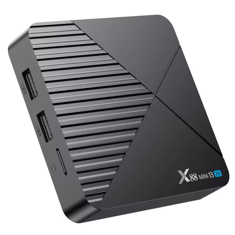 X88 Mini 13 TV RK3528 4GB/32GB Android 13 Preto - Android TV - Item1