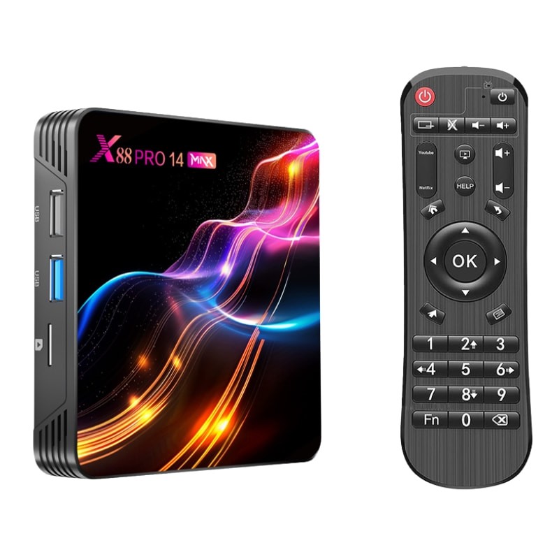 X88 PRO 14 Max RK3528 4GB/64GB Android 14 - Ítem