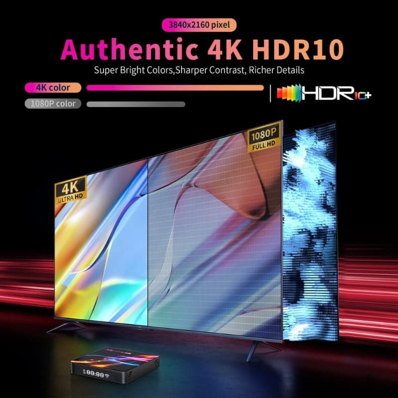 X88 PRO 14 Max RK3528 4GB/64GB Android 14 - resolución 4K