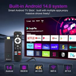 X88 Pro TI RK3518 1GB/8GB WiFi 6 Android 14 - sistema operativo
