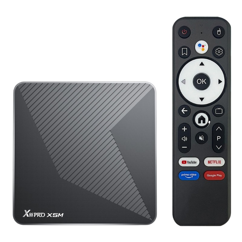 X88 Pro X5M 2Go/16Go 8K WiFi 6 Android 14 - Ítem