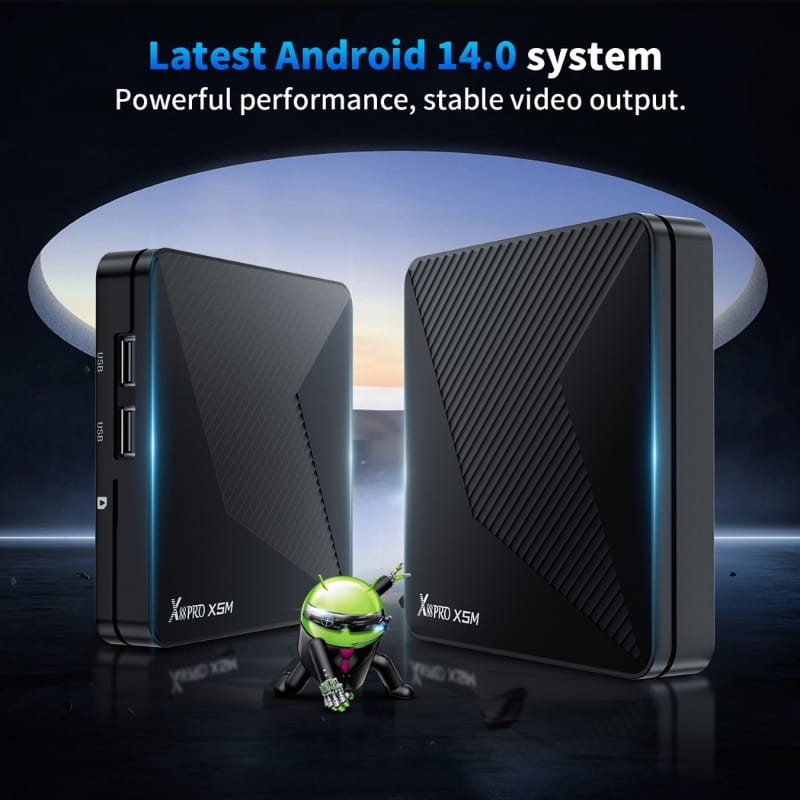 X88 Pro X5M 2Go/16Go 8K WiFi 6 Android 14 - Ítem7