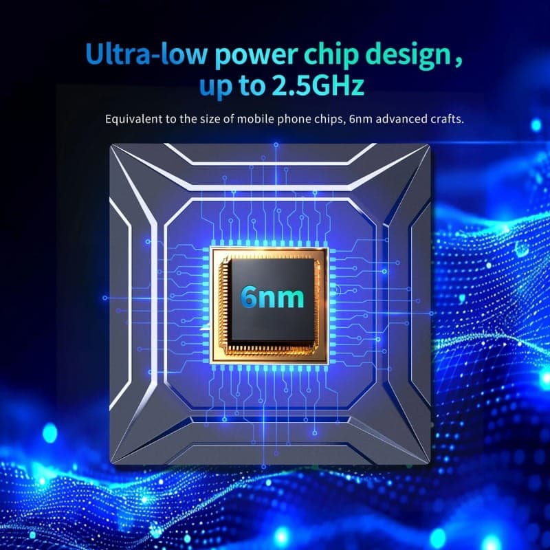 X96 M300 S905X5M 4Go/32Go Android 14 - puissance du processeur