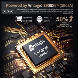 X96 NEO S905X5M 4Go/32Go Android 14 - processeur