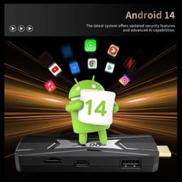 X96 NEO S905X5M 4Go/32Go Android 14 - système d'exploitation