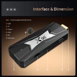 X96 NEO S905X5M 4Go/32Go Android 14 - interface