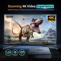 X96 NEX S905Y5 4Go/32Go Android 14 - résolution vidéo