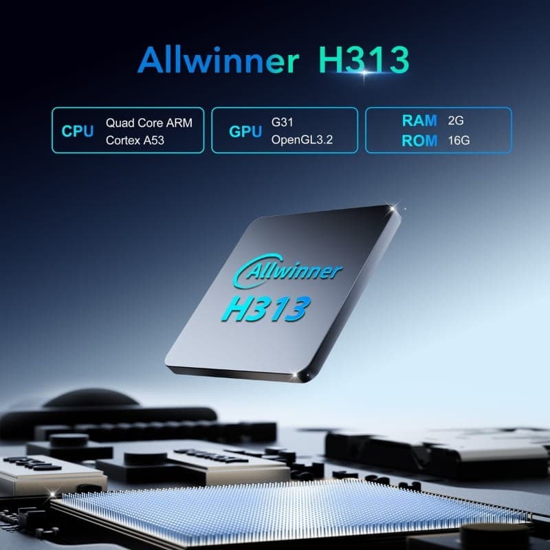 X96 S600 H313 2GB/16GB Android 10 - Processador Allwinner
