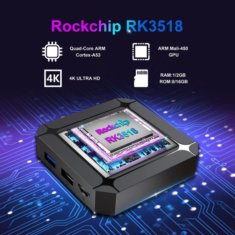 X96Q RK3518 2GB/16GB Android 14 - Ítem2