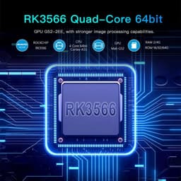 X98K Pro RK3566 4Go/32Go WiFi Android 11 - processeur intégré