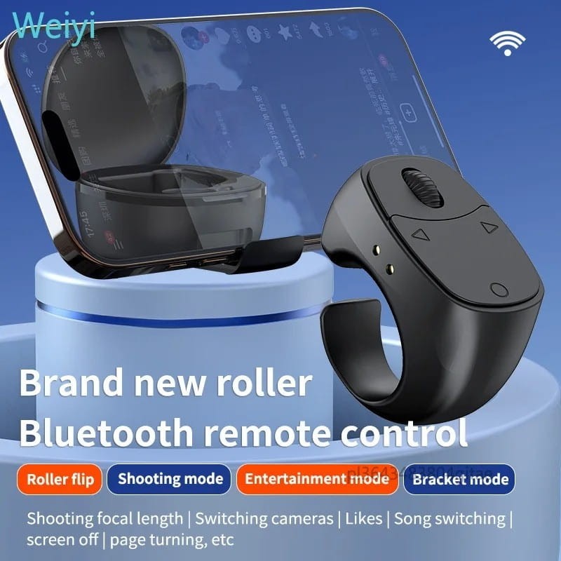 XQ7 Ring Air Mouse Preto - Item1