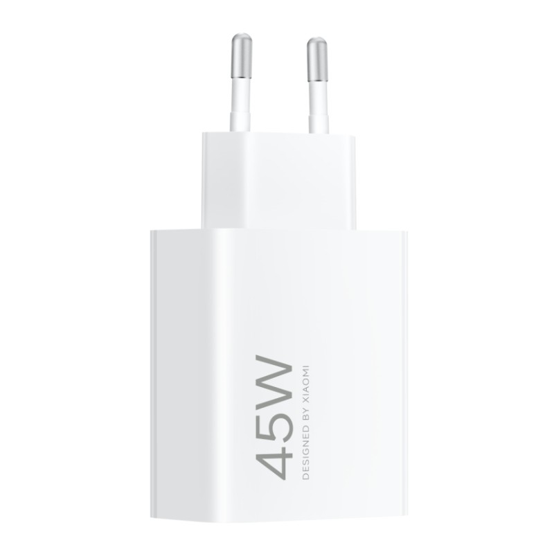 Cargador Xiaomi 45W Turbo Charging Power Adapter (Type-A) Blanco - Ítem1