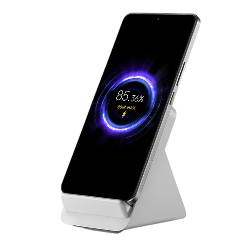 Xiaomi 80W Adaptive Wireless Charging Stand Branco - Carregador Sem Fios - Item3