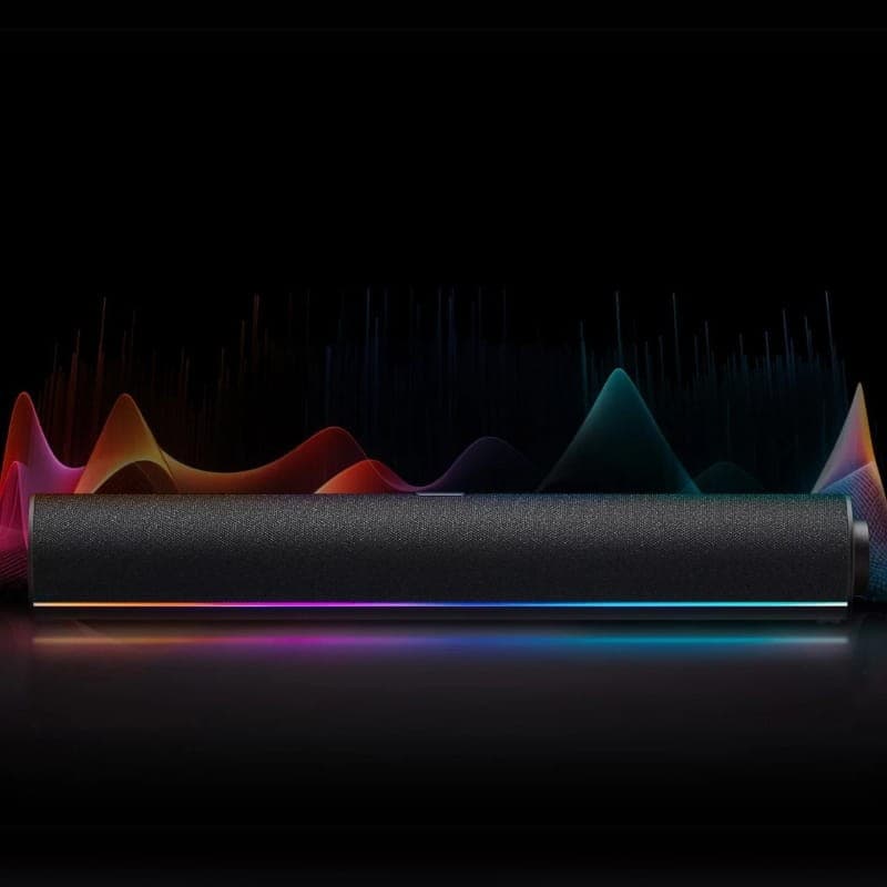 Xiaomi Desktop Speaker Preto - Barra de som - Luzes RGB