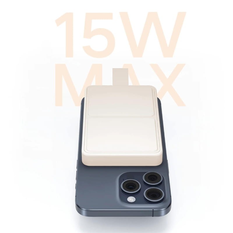 Xiaomi Magnetic Power Bank 6000mAh 15W Branco - Item2
