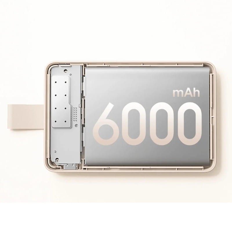 Xiaomi Magnetic Power Bank 6000mAh 15W Branco - Item3