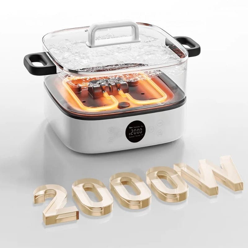 Xiaomi Multifunctional Hot Pot Cooker 6L Blanc - Puissance de 2000W