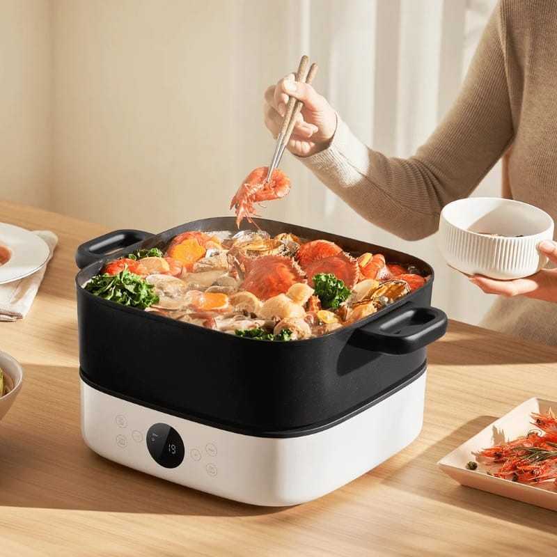 Xiaomi Multifunctional Hot Pot Cooker 6L Blanc - Ítem4