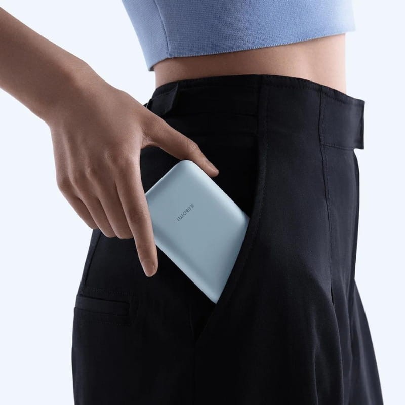 Xiaomi Power Bank 10000mAh (cabo integrado) 22,5W Azul - Item4